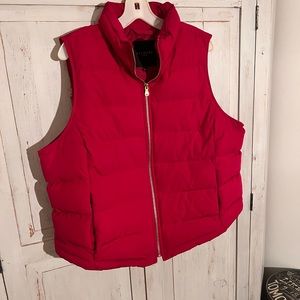 Red Puffer Vest